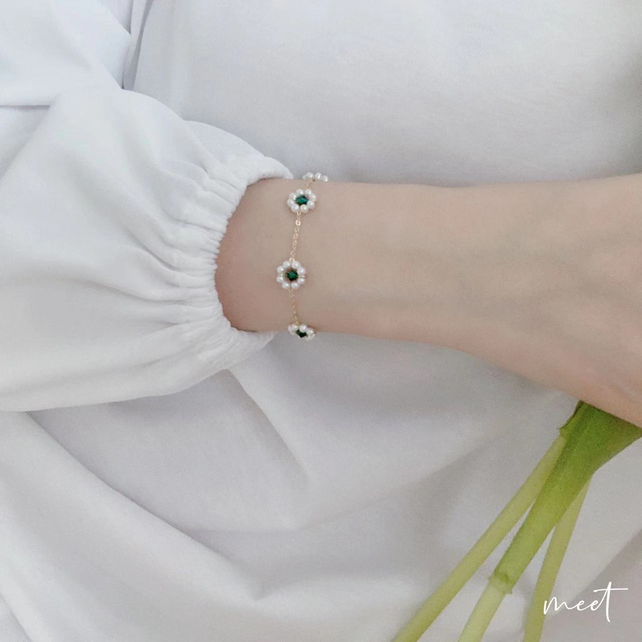 FLOWER BEADED Bracelet