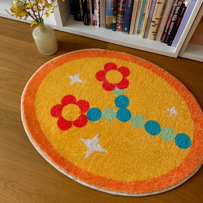 In the Stars Rug in Mango