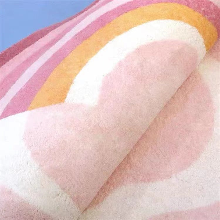 Rainbow annual rings Rug