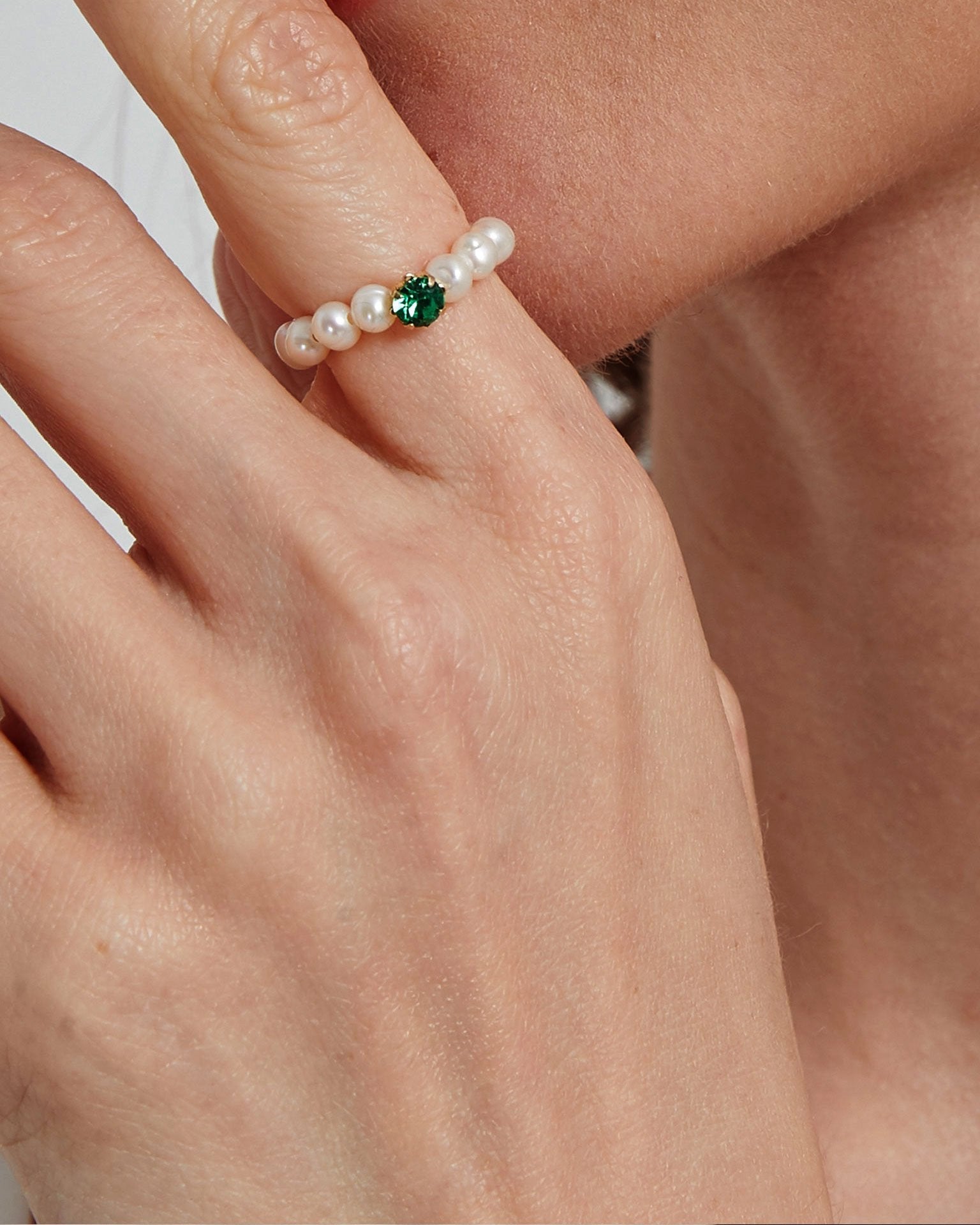 Artemis Ring in Green