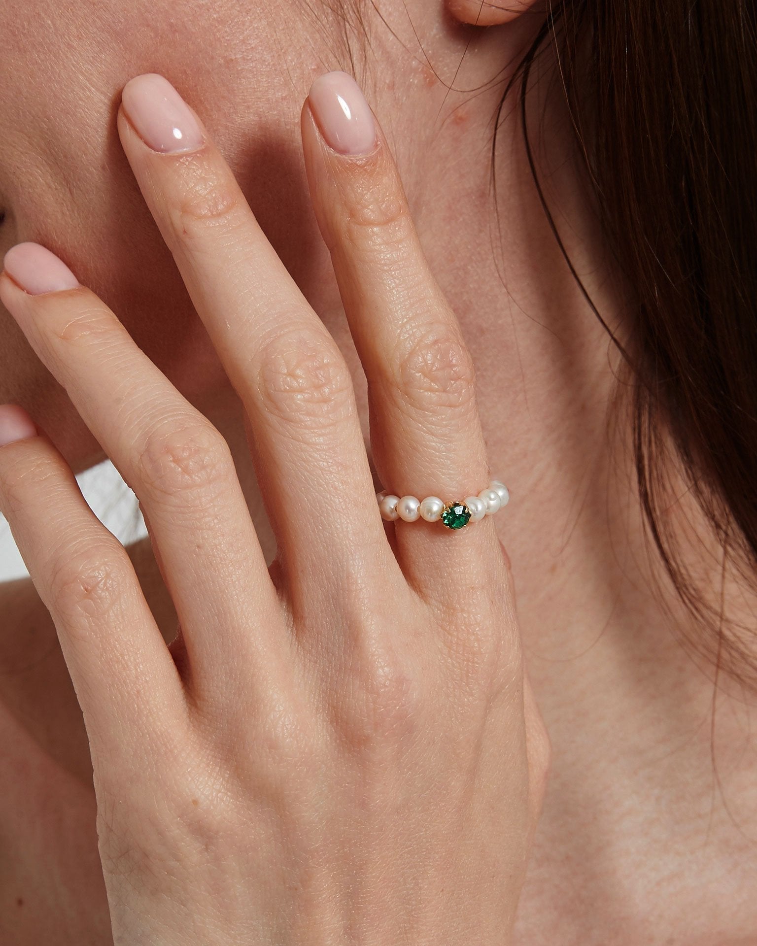 Artemis Ring in Green