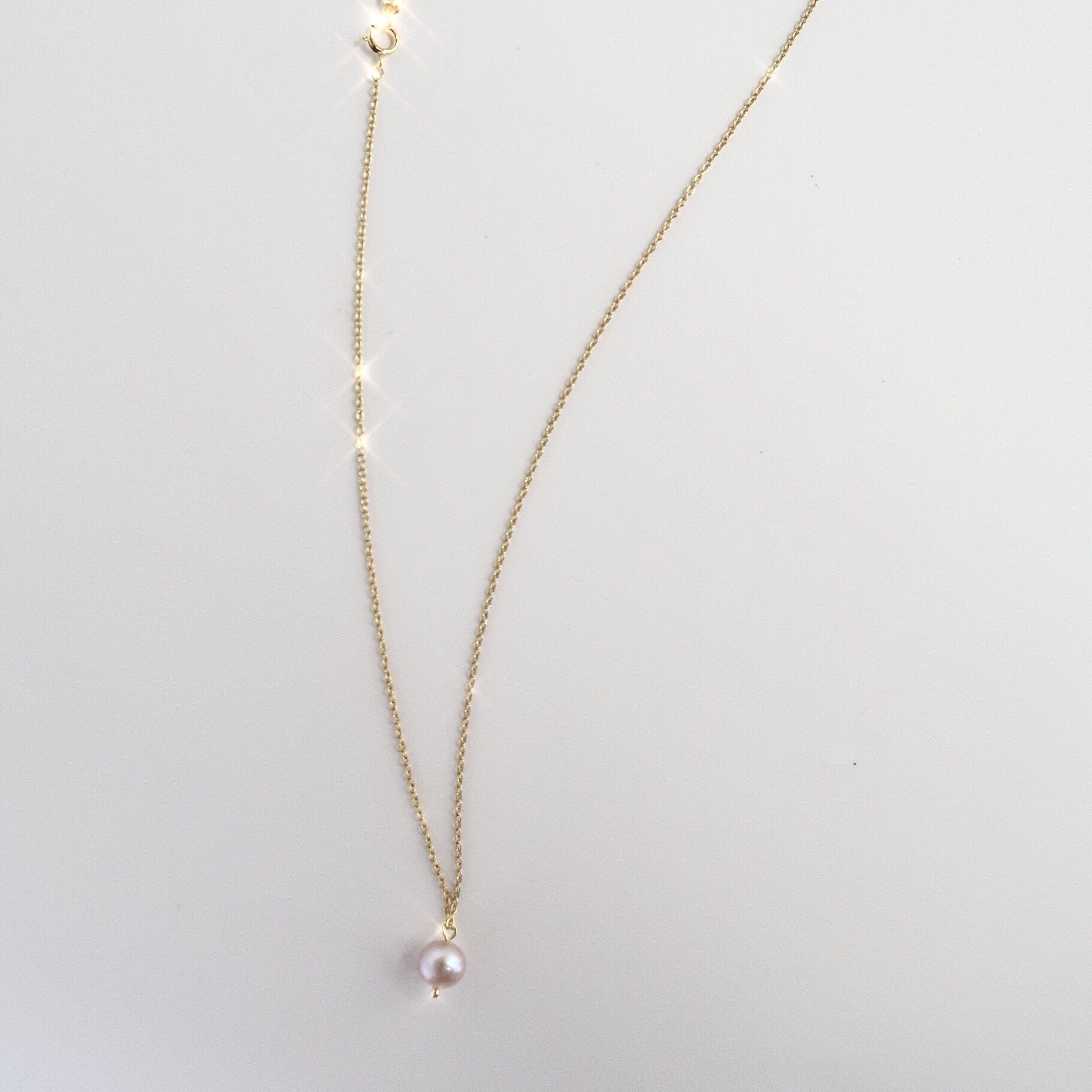 Natural Pink Pearl Necklace
