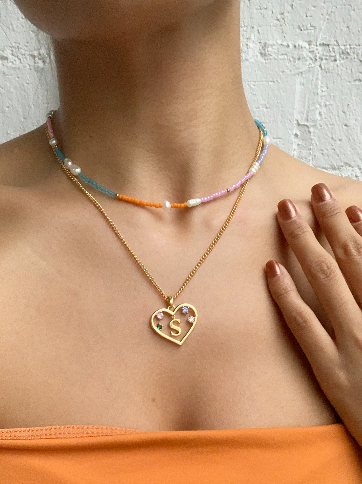 Sarah Beaded Necklace