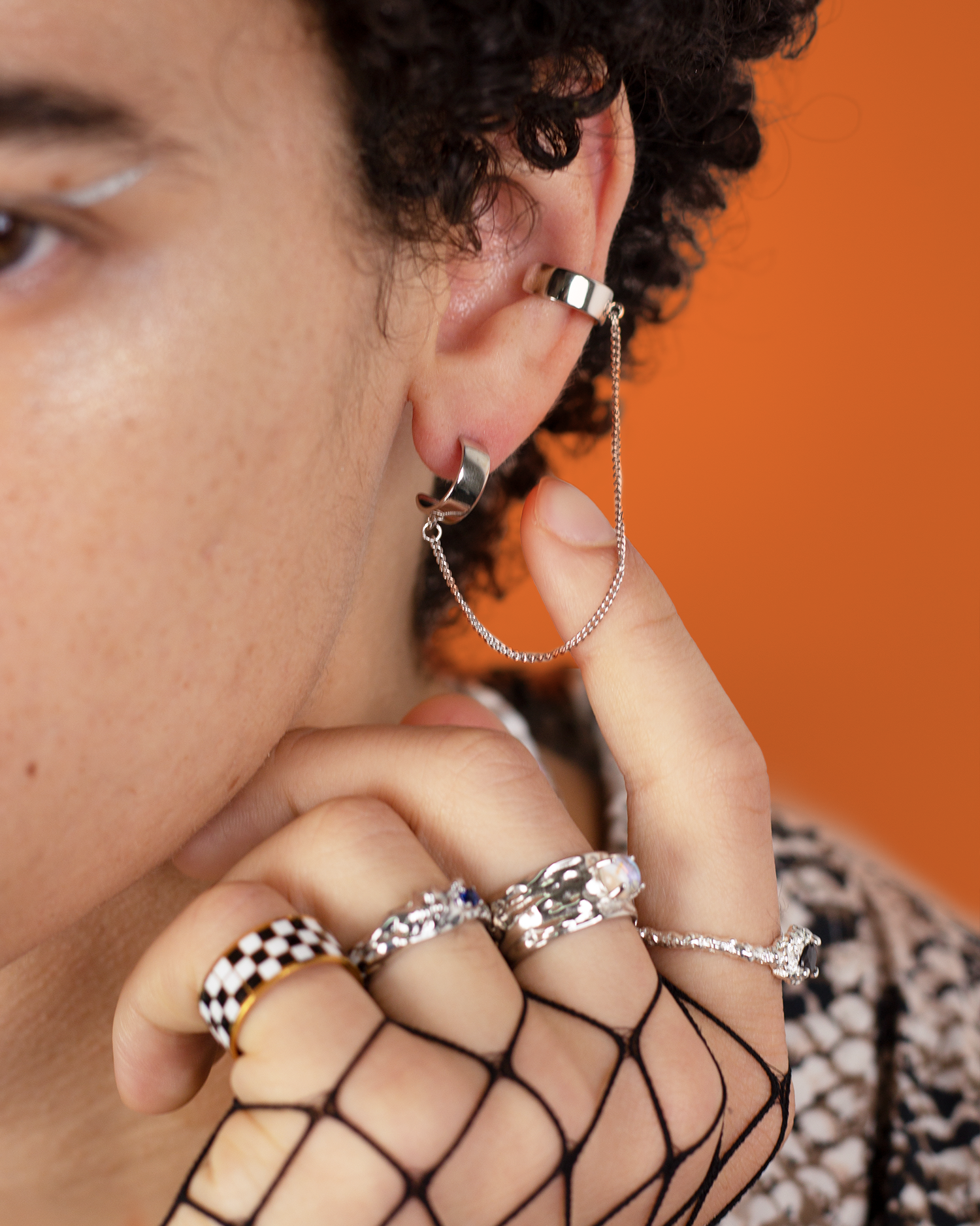 Sterling Silver Ear Cuff