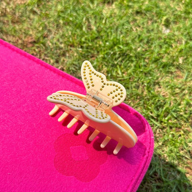 NAMEPLATE CUSTOMIZED BUTTERFLY CLAW