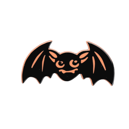 Black Bat Hair Clip