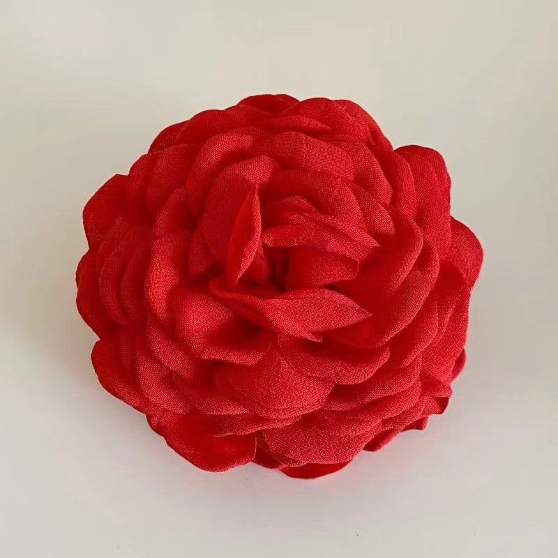 Red Rose Hair Claw