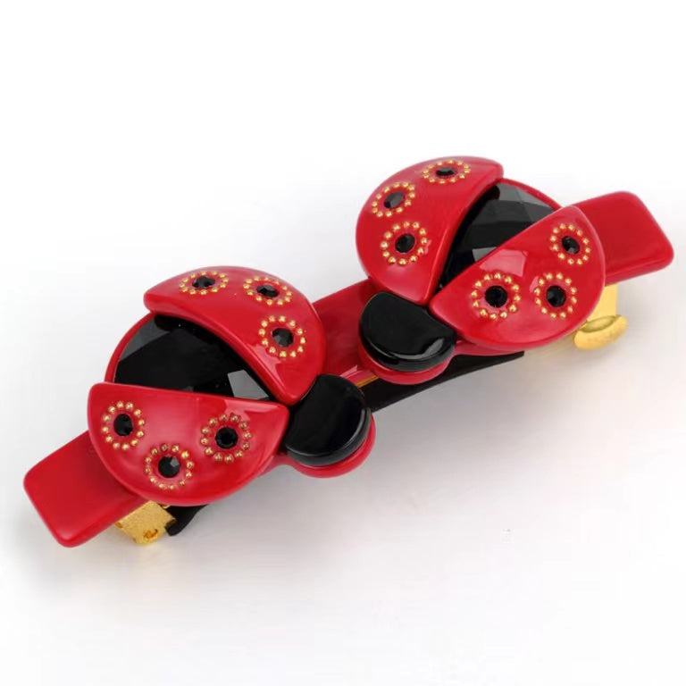 Red Ladybirds Clip