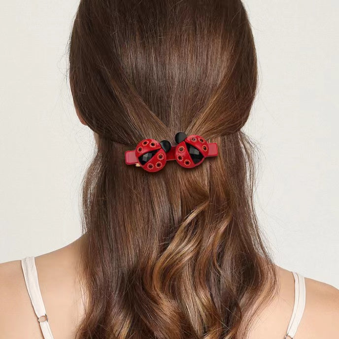 Red Ladybirds Clip