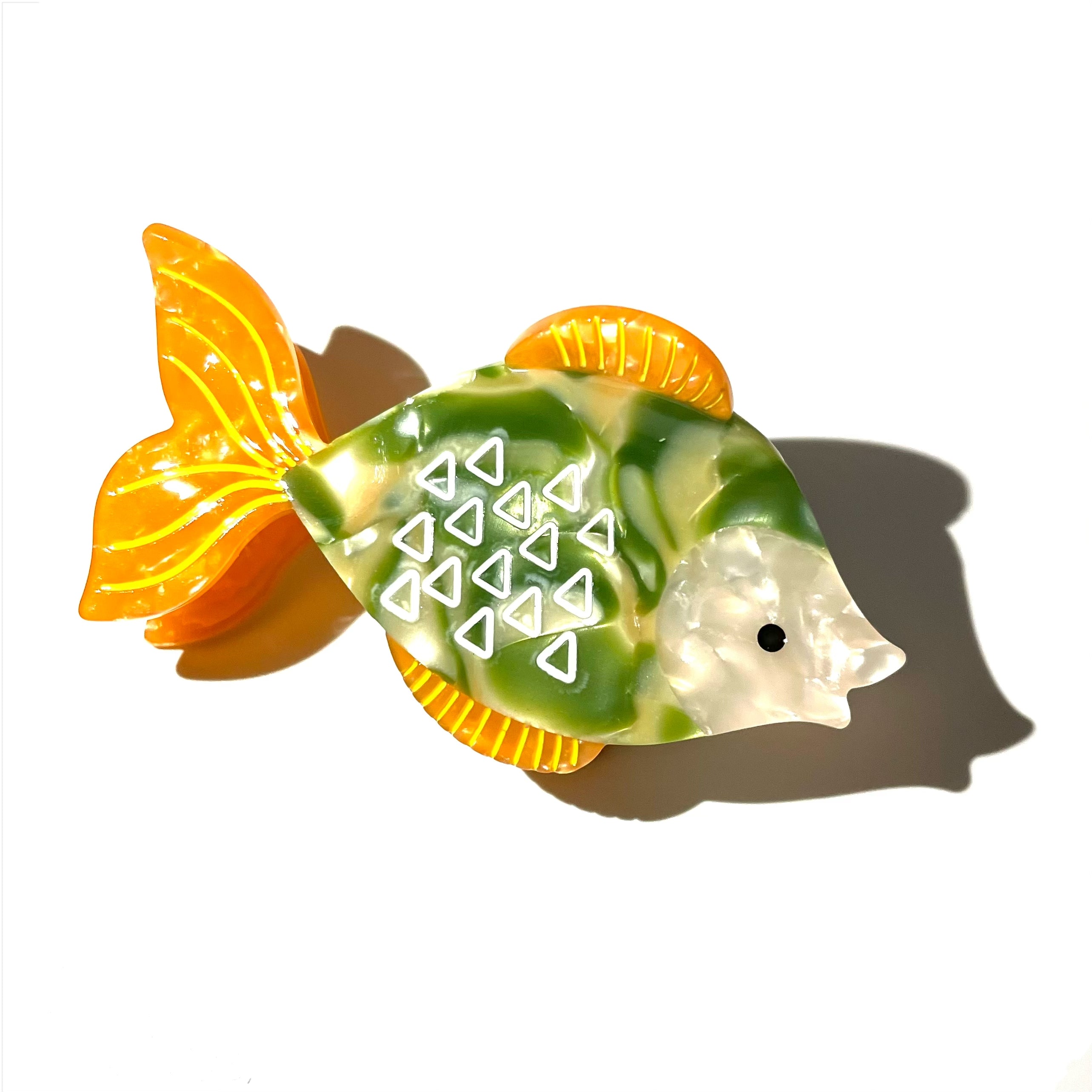 Goldfish Claw Within Orange