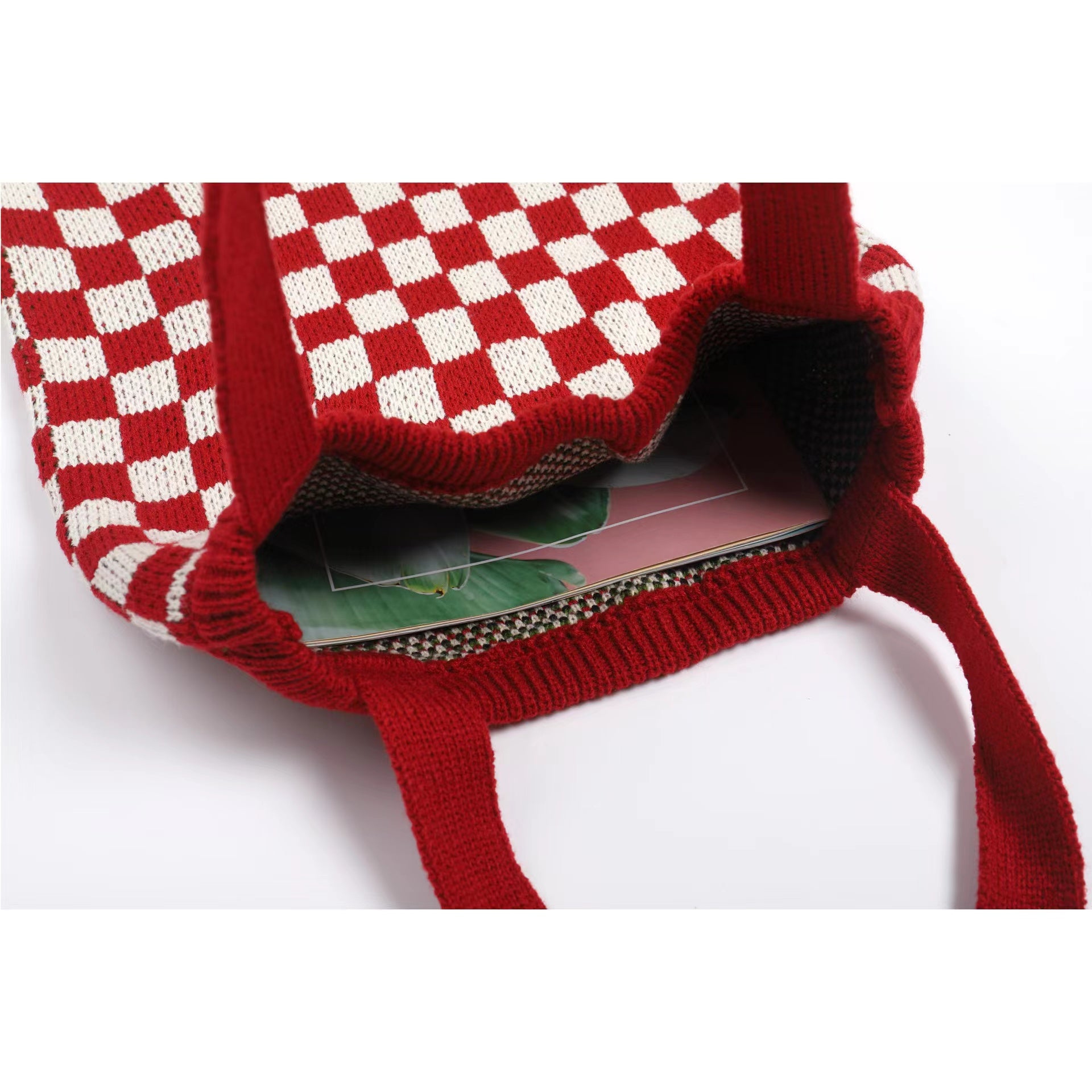 Checkers Bag In Red