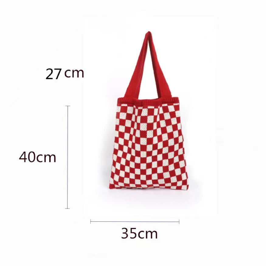 Checkers Bag In Red