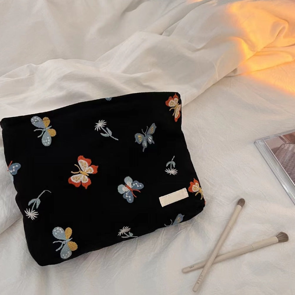 Butterfly Makeup Bag Within Sky