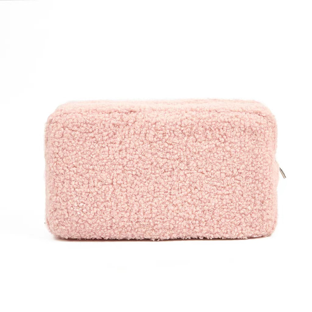 Teddy Fleece Bag within Pink