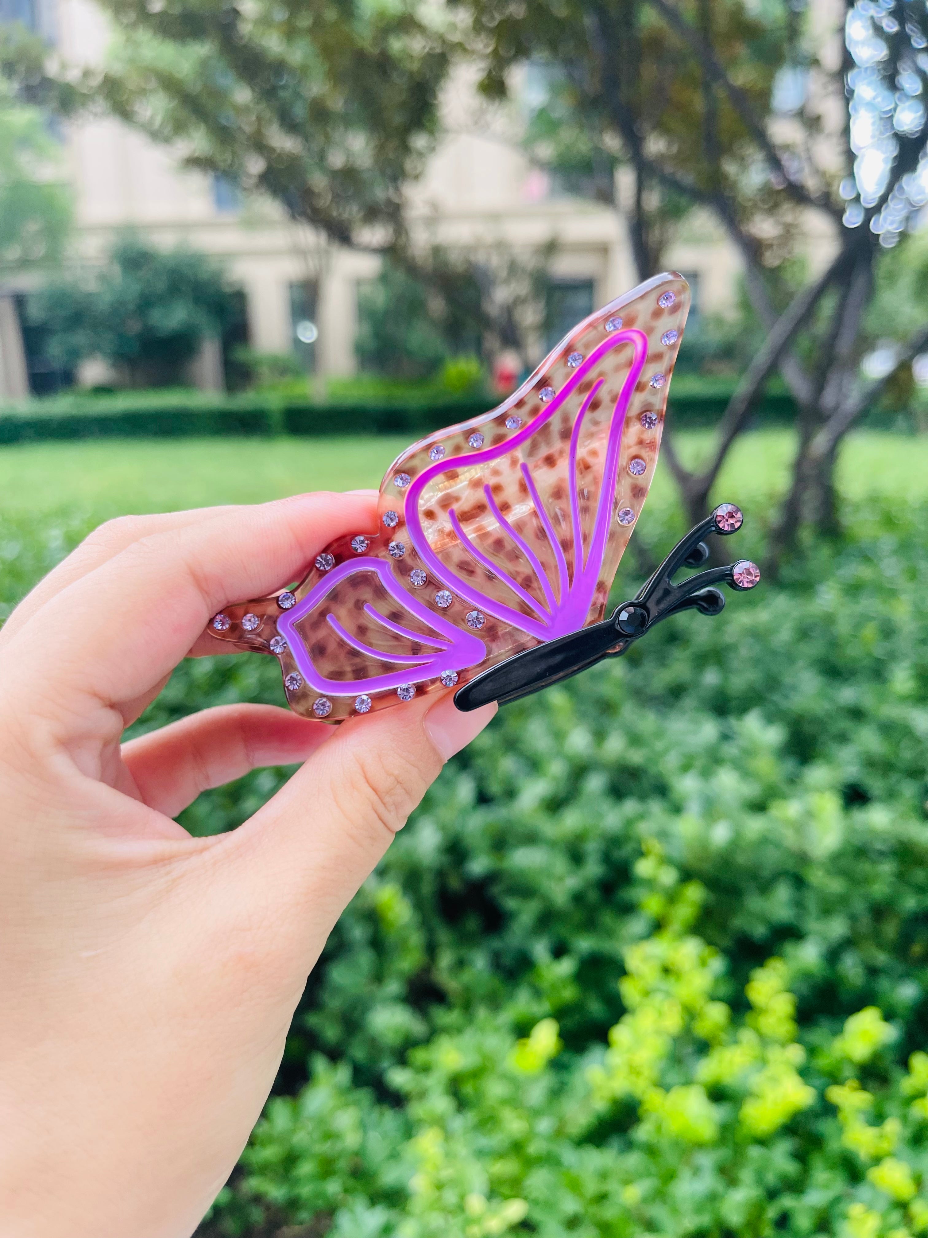 Comely Butterfly claw within Brown