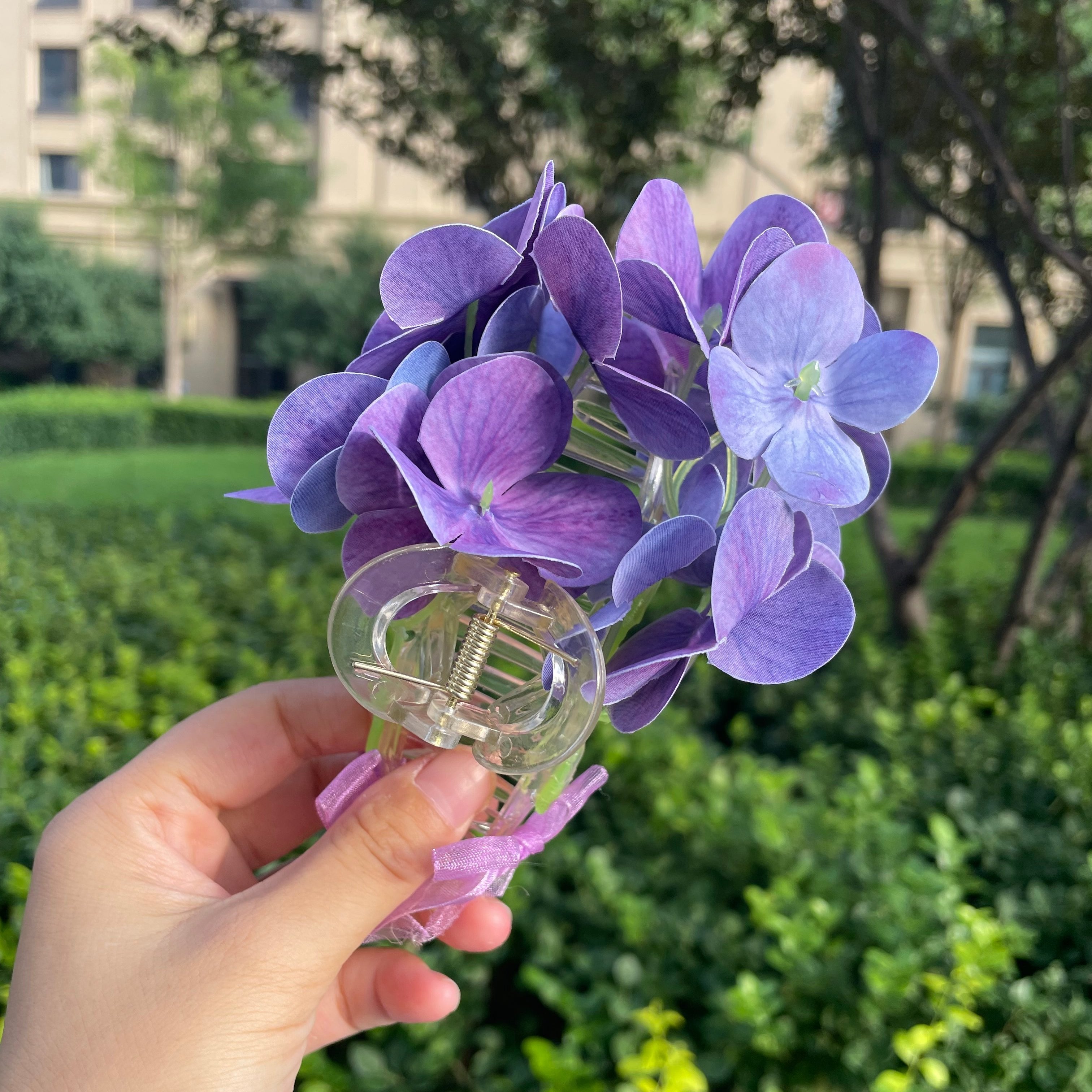 Hydrangea Claw within purple