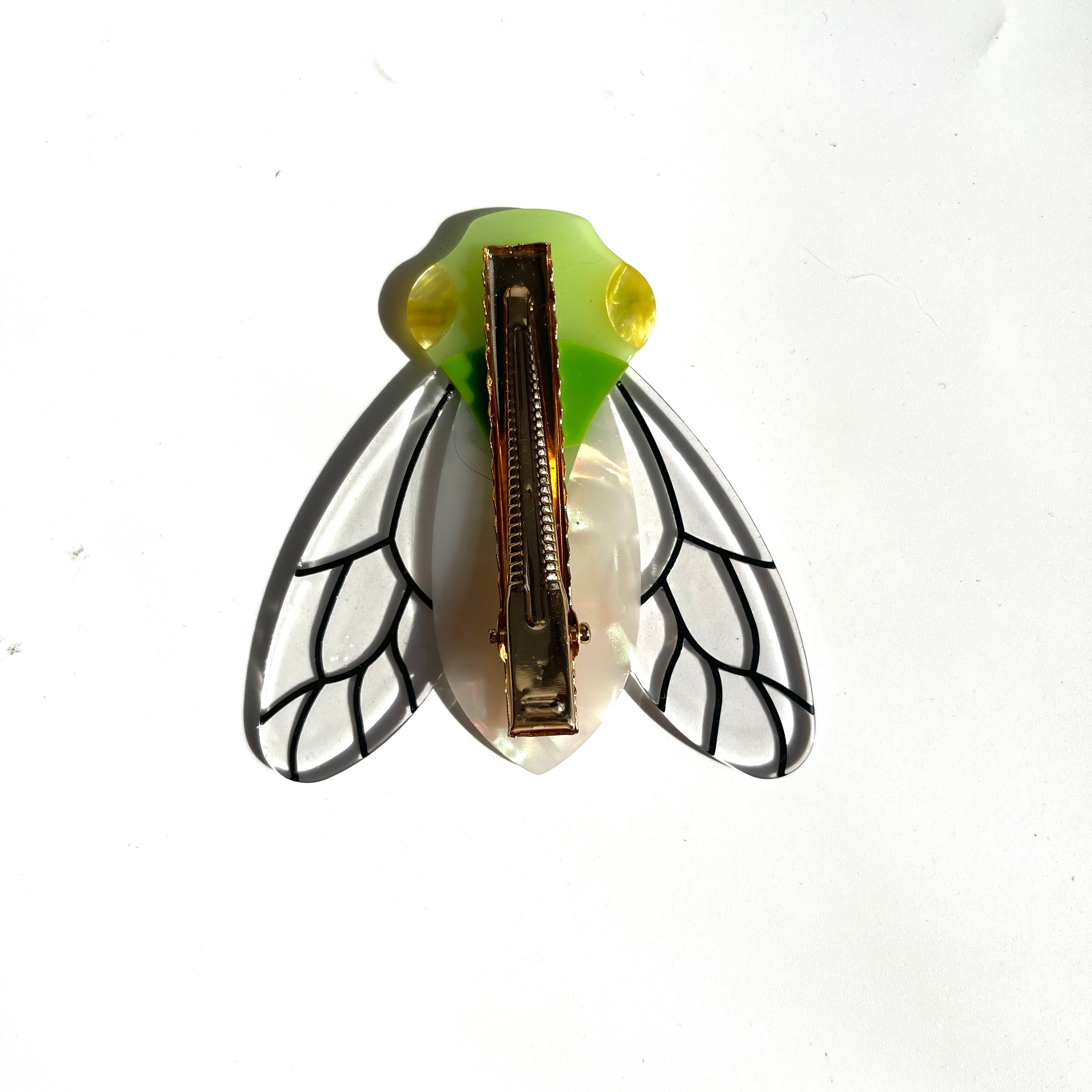 Cicada Hair Clip