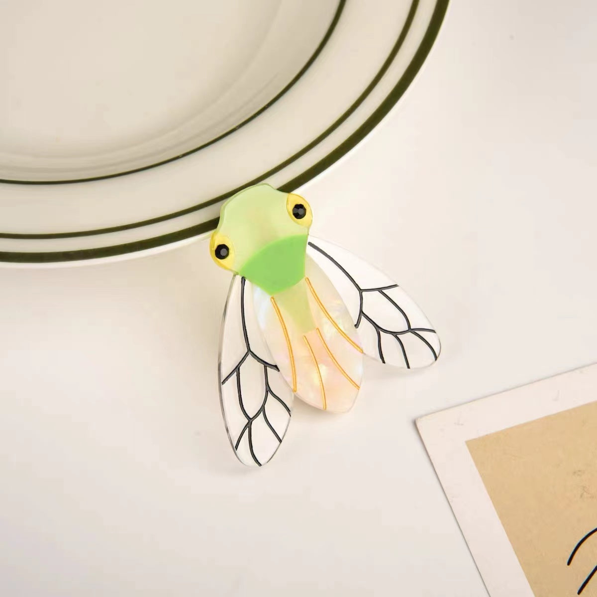 Cicada Hair Clip