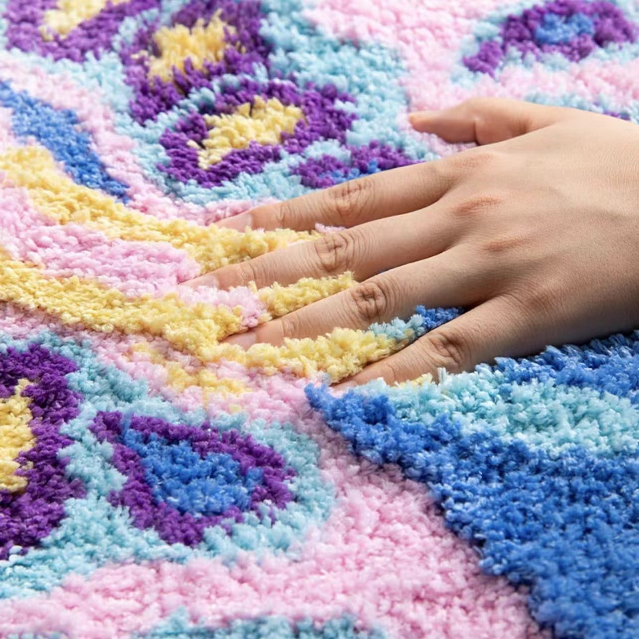 Pink Butterfly Rug