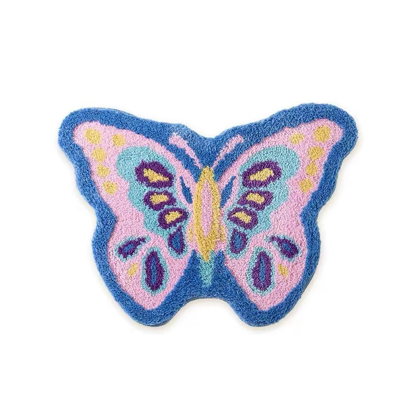 Pink Butterfly Rug