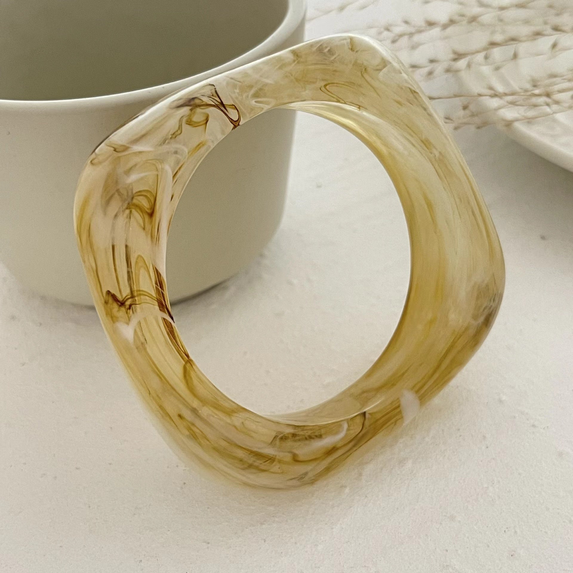 Chunky Bracelet within Milk