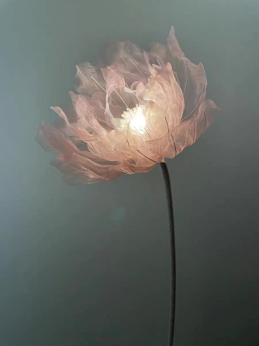 Giant Organza Floral with LED Light