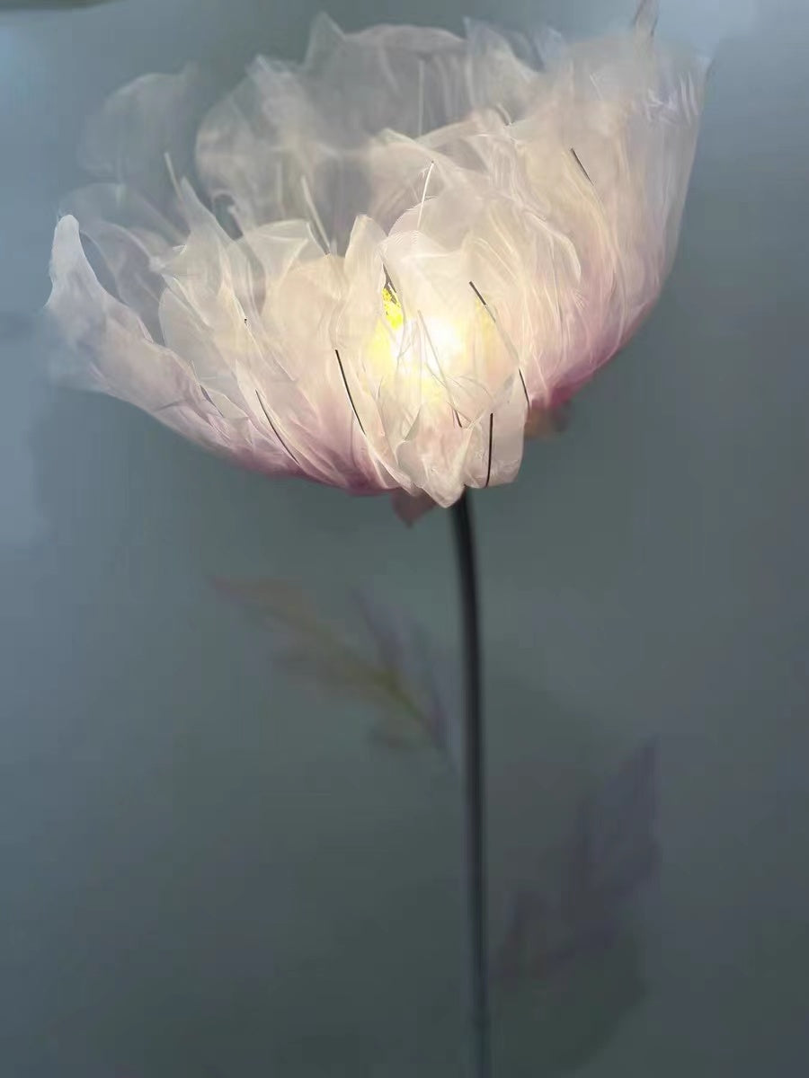 Giant Organza Floral with LED Light