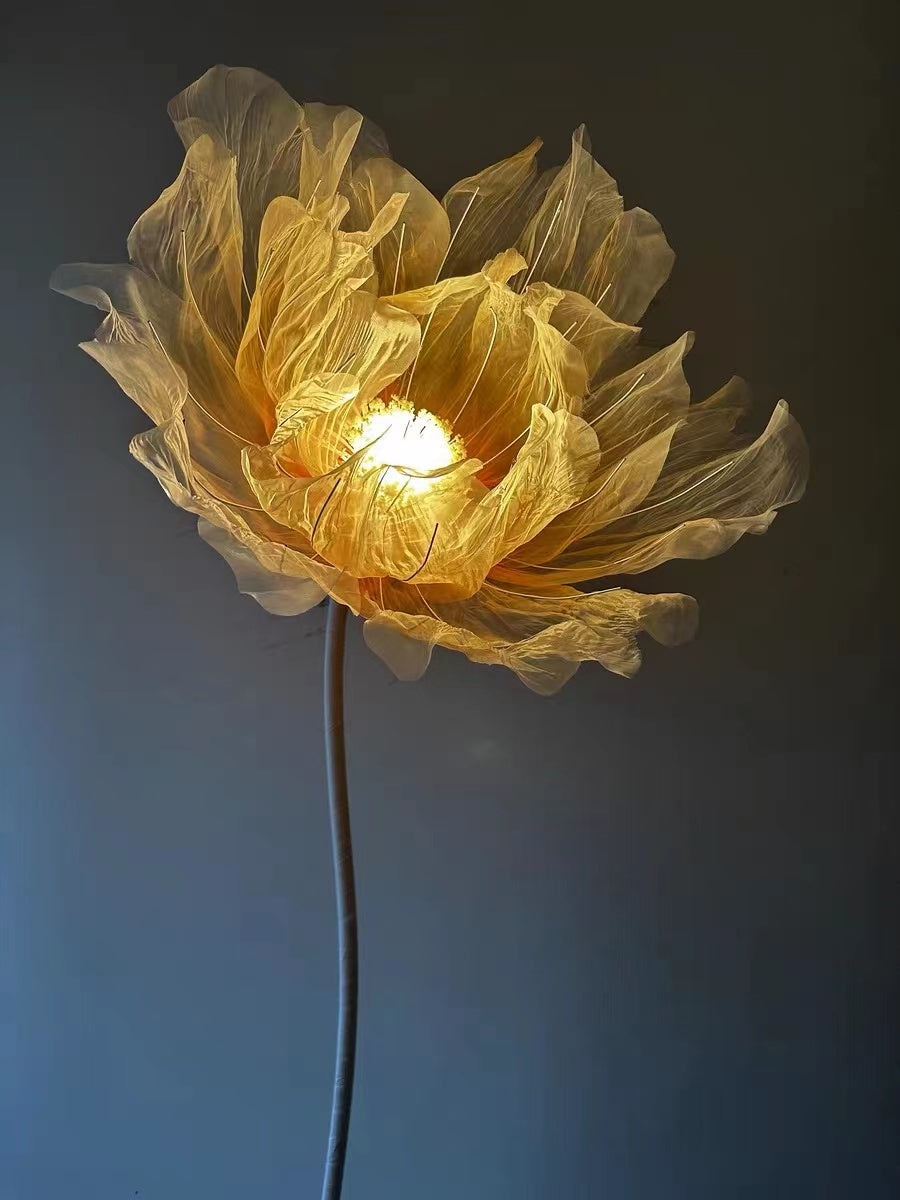 Giant Organza Floral with LED Light