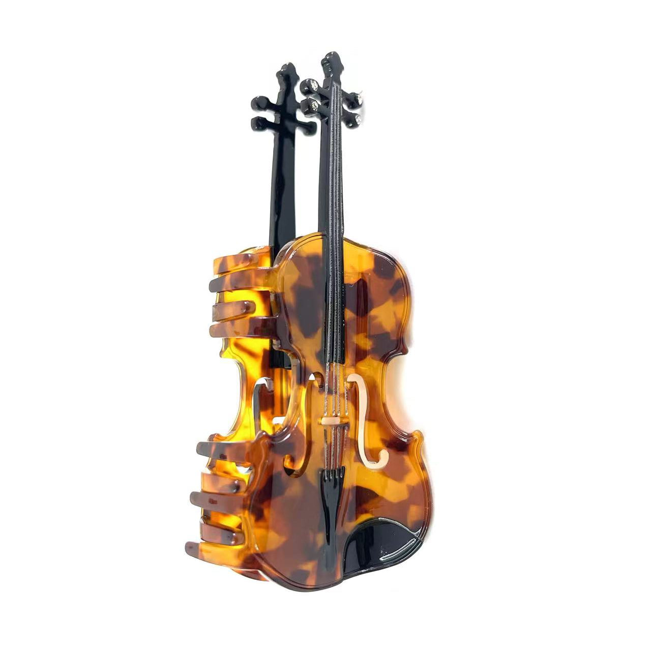 Tea violin hair claw