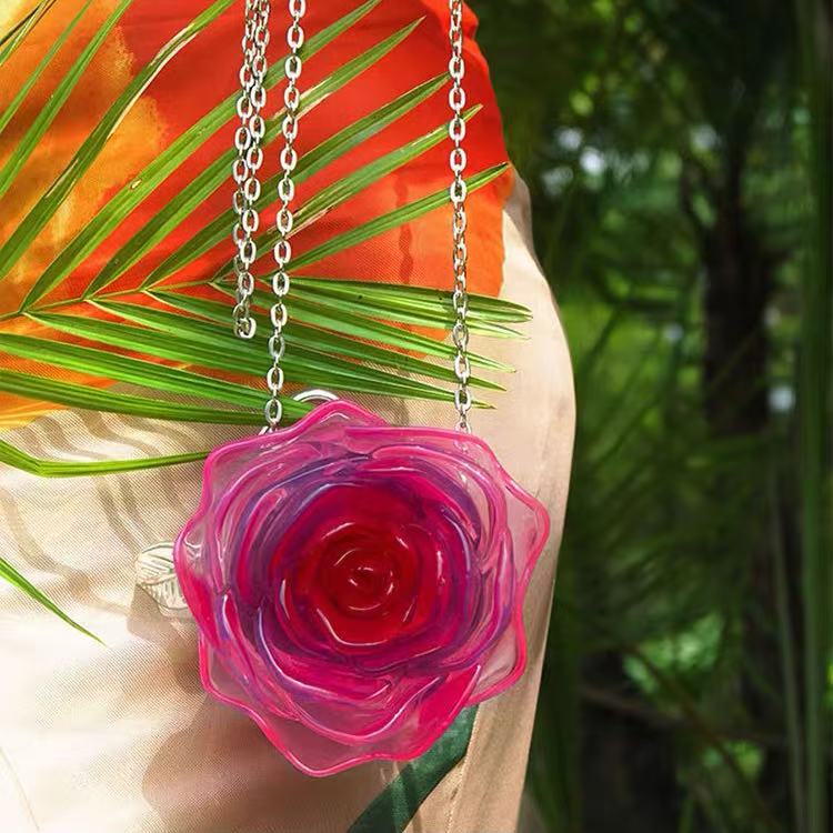 Fashion Rose Handbag within Pink