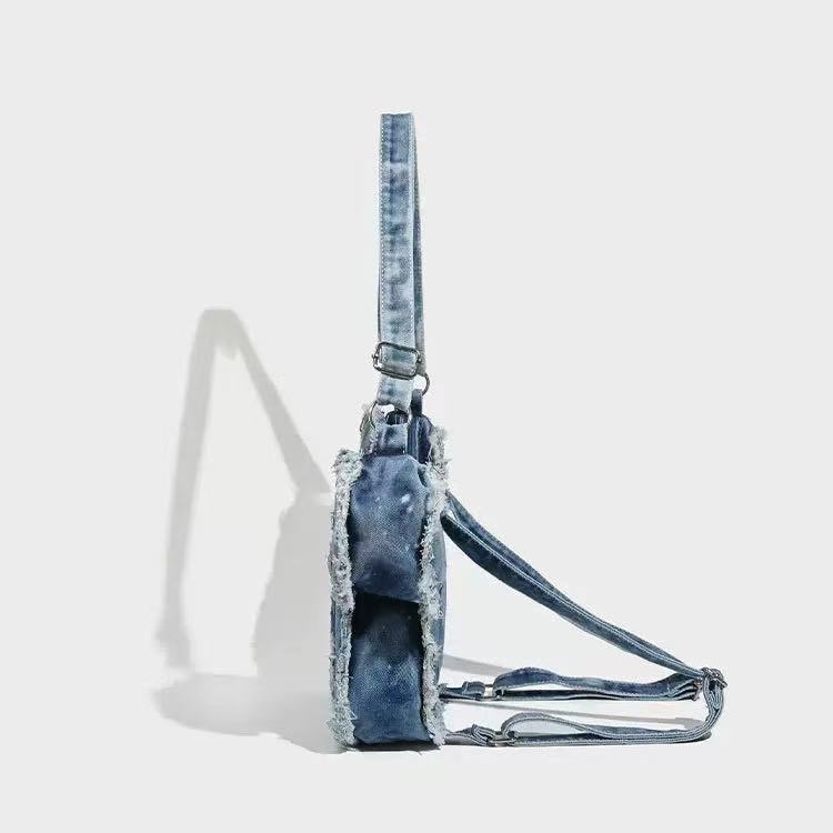 Denim Butterfly Bag within Blue