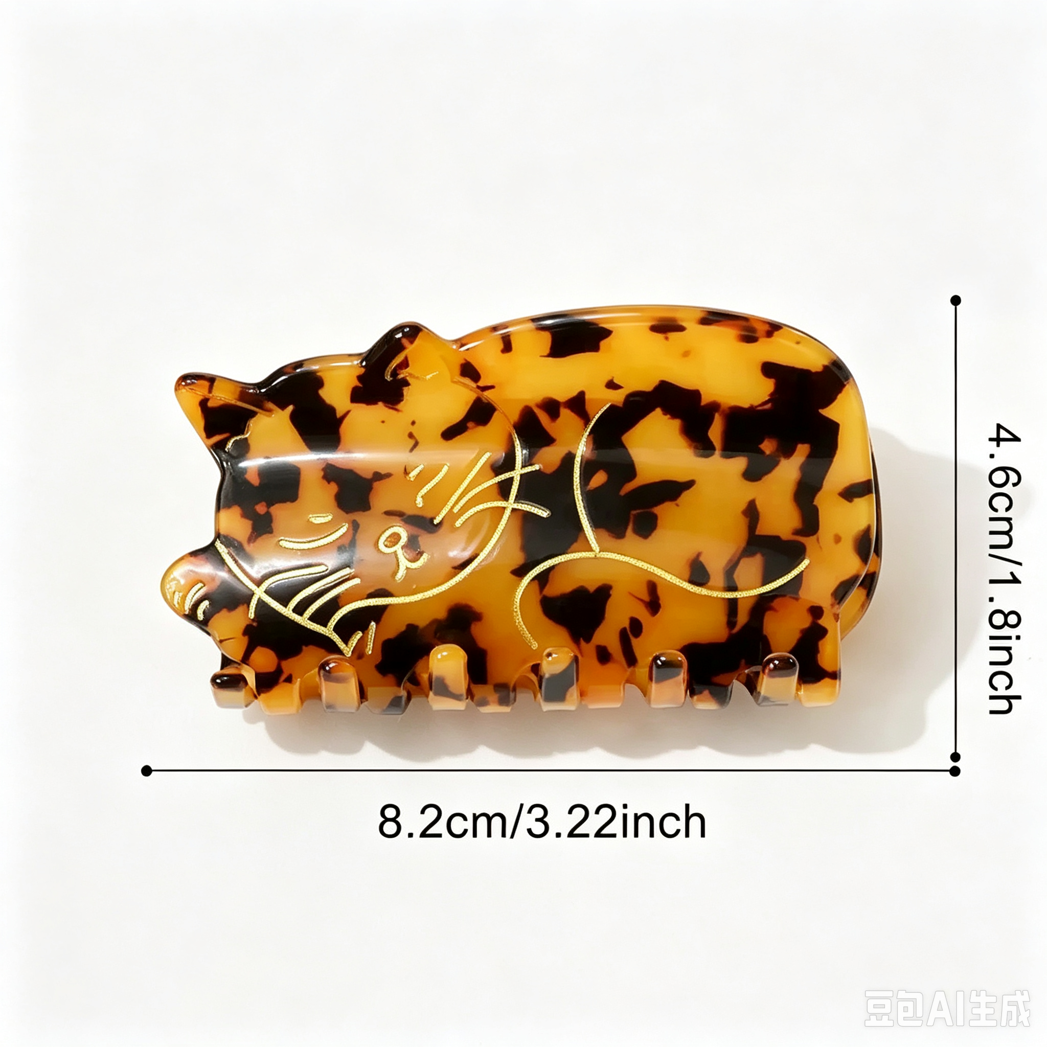 Cocoa Sleeping Cat Hair Claw