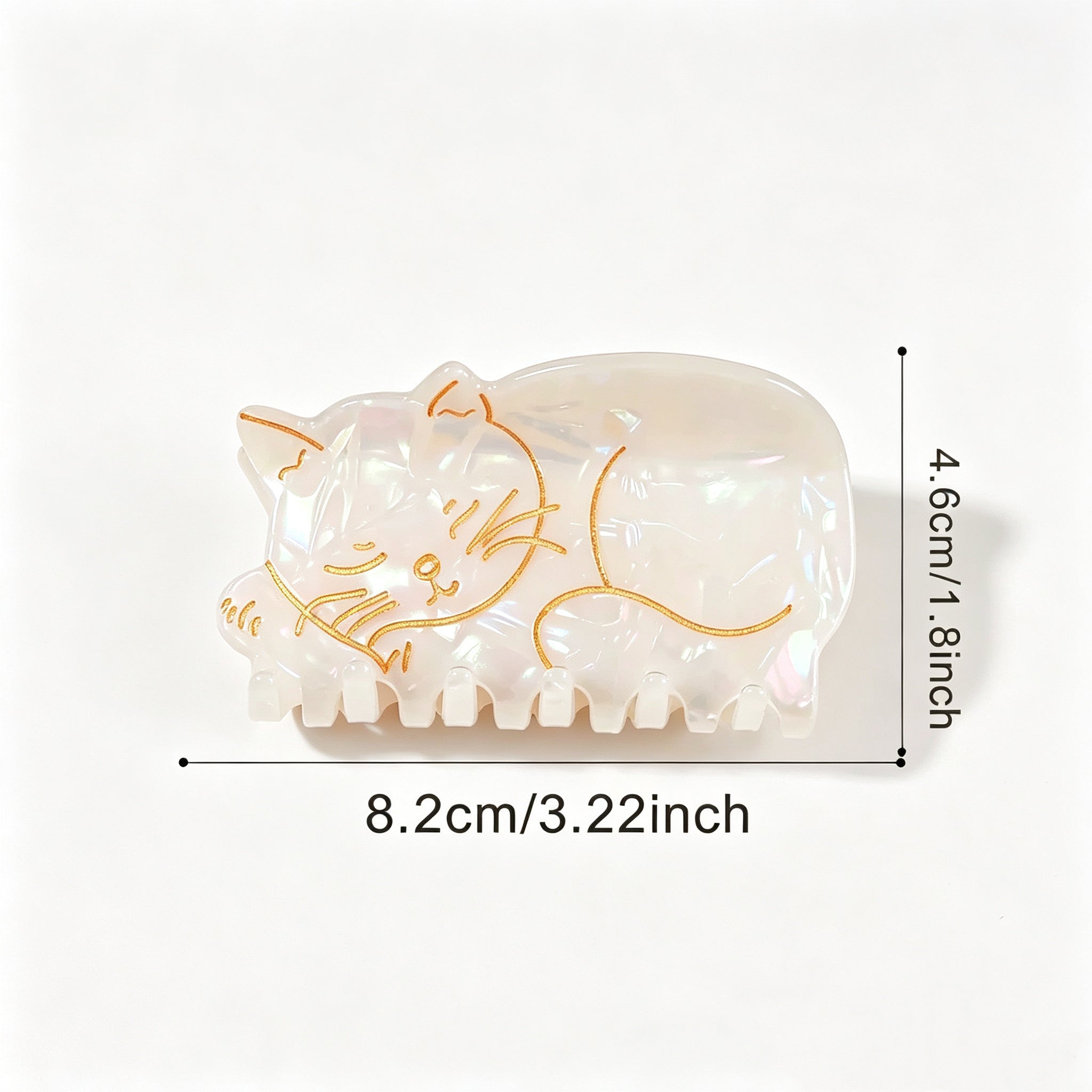 Cocoa Sleeping Cat Hair Claw