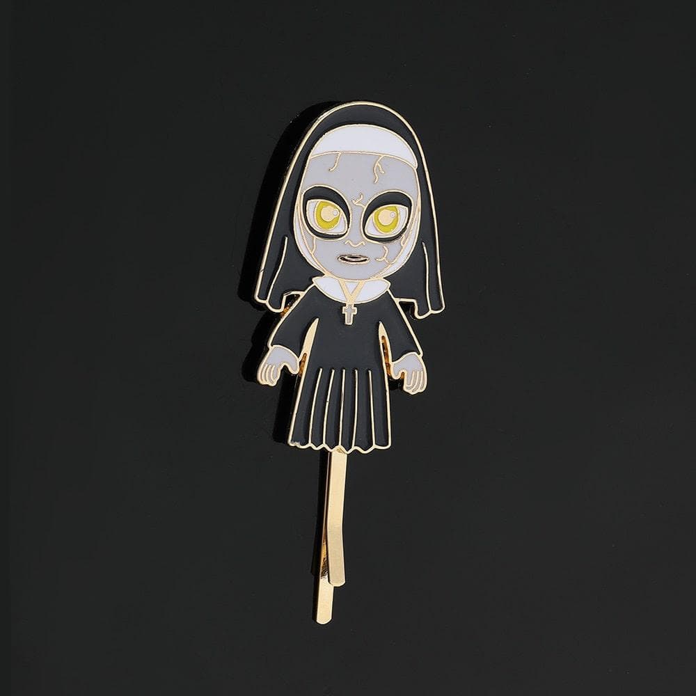 Horror Film Character The Nun Hairpin