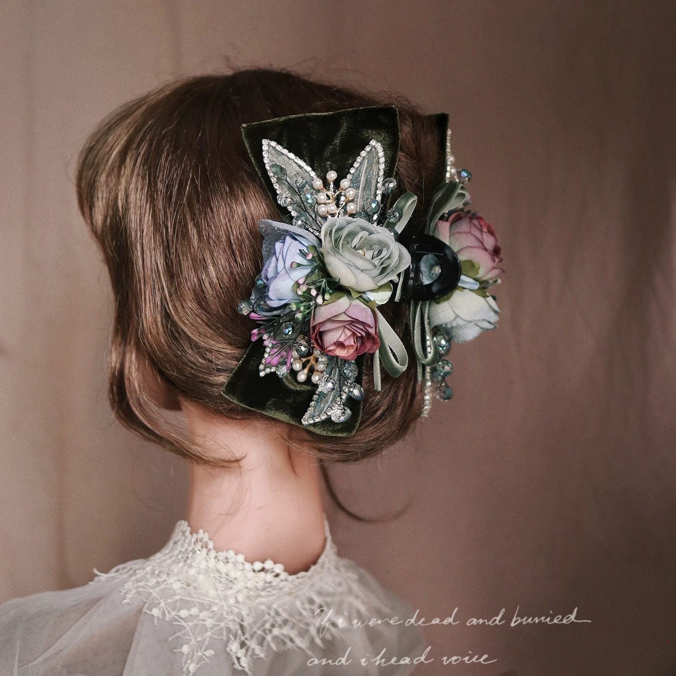 Forest Flower Dream hair claw