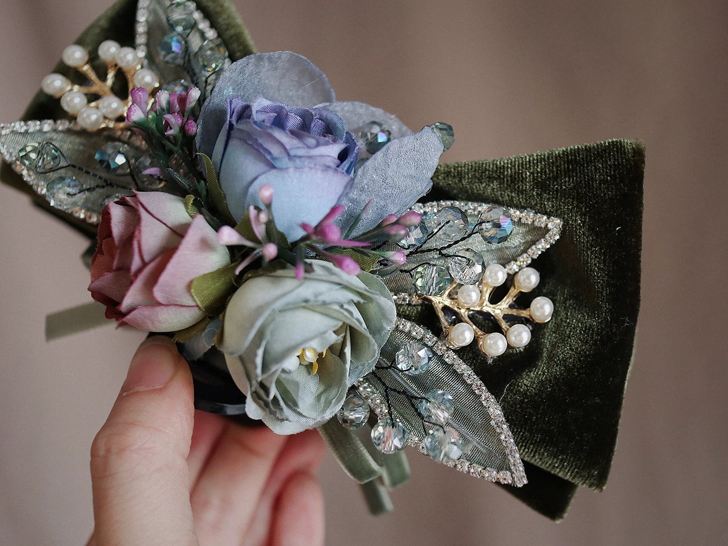 Forest Flower Dream hair claw