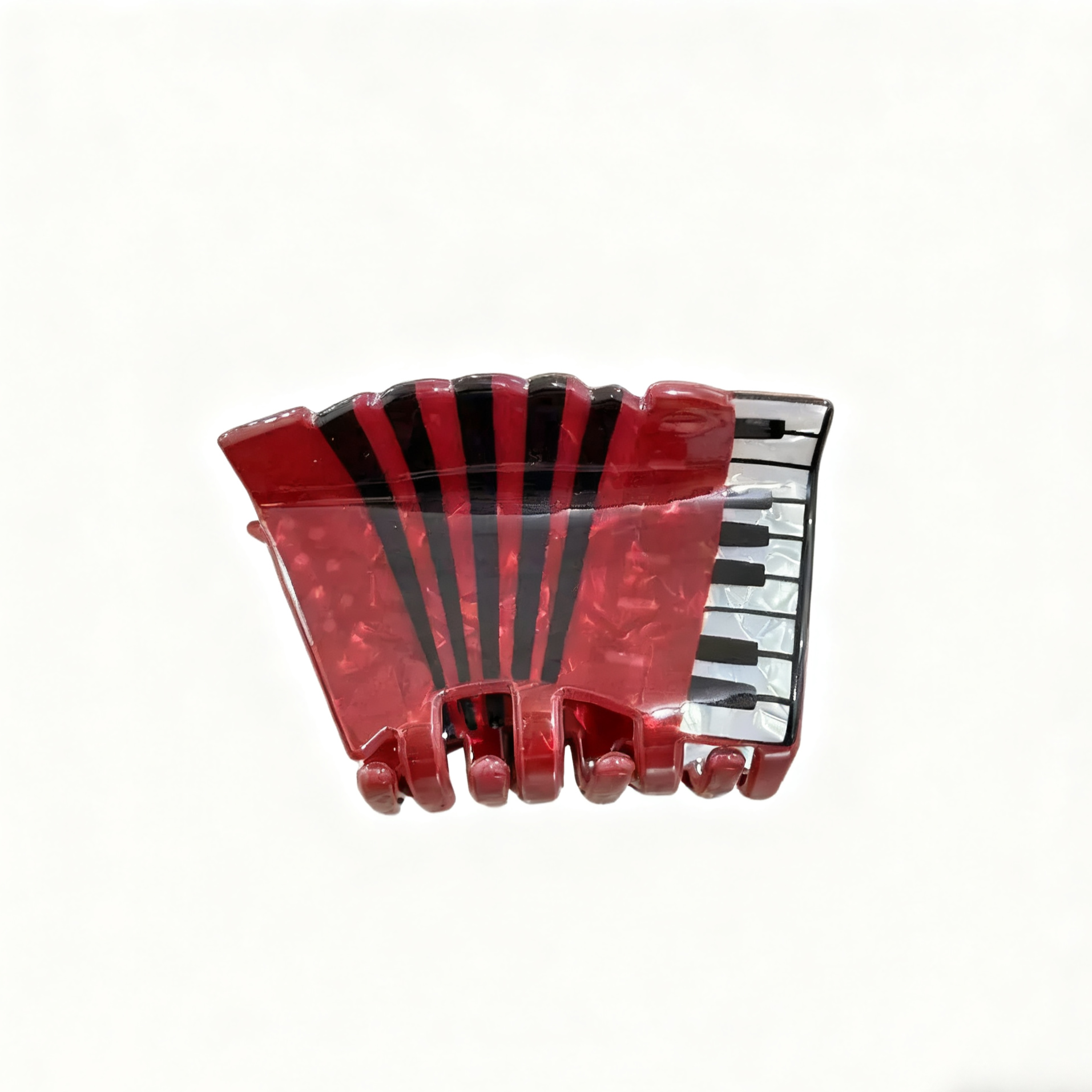 Accordion hair claw