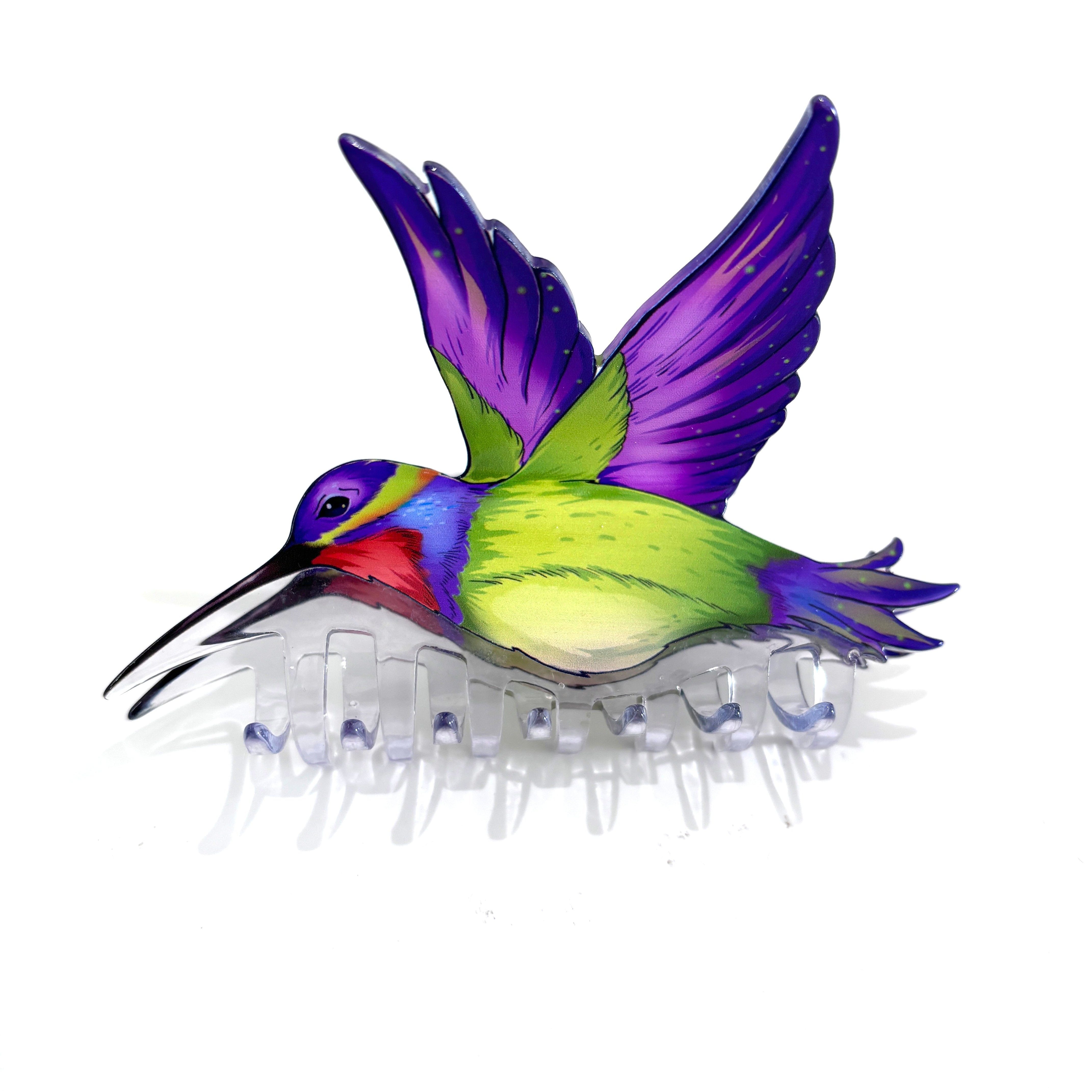 Hummingbird hair claw