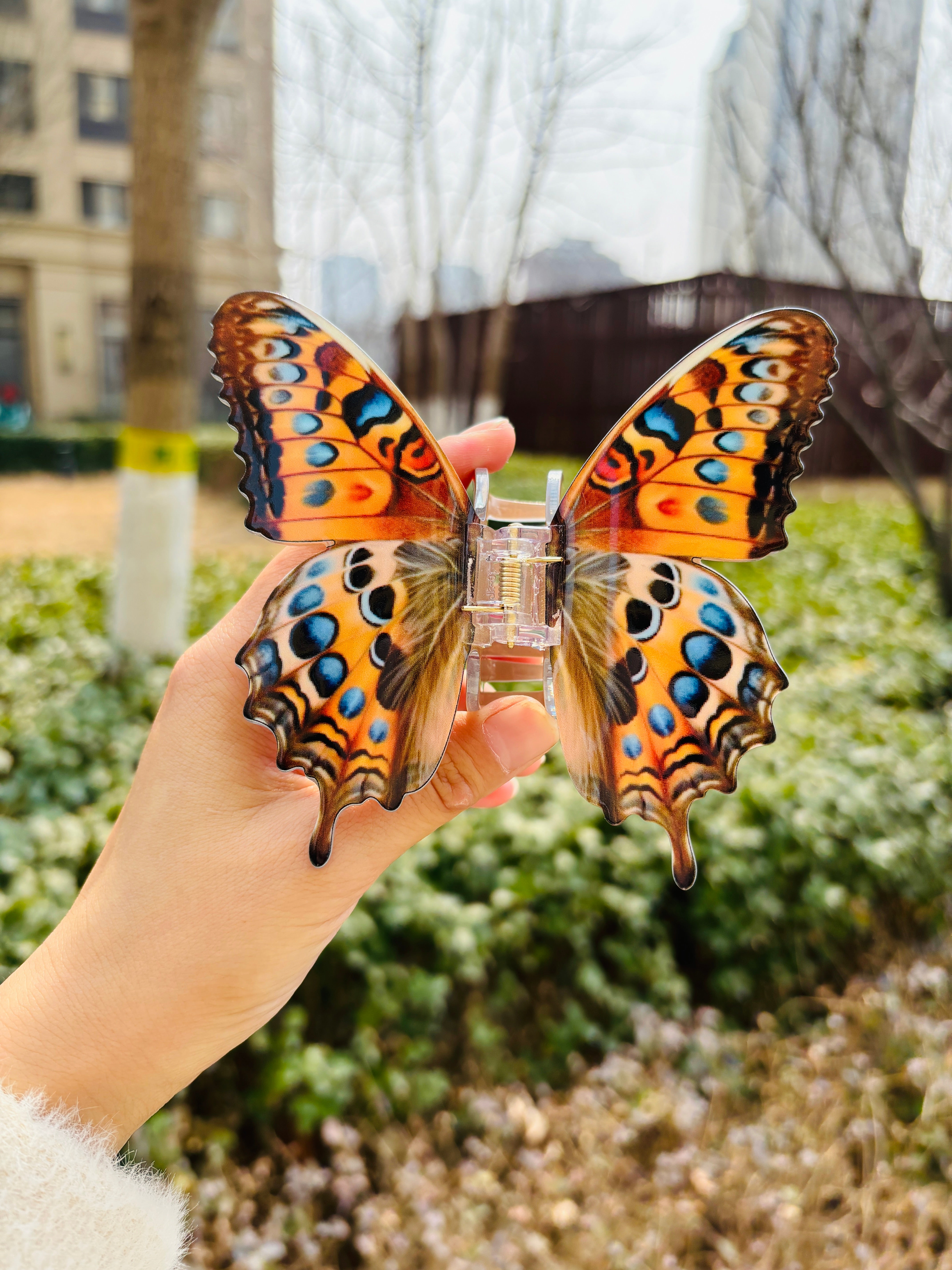 butterfly Hair Claw clip