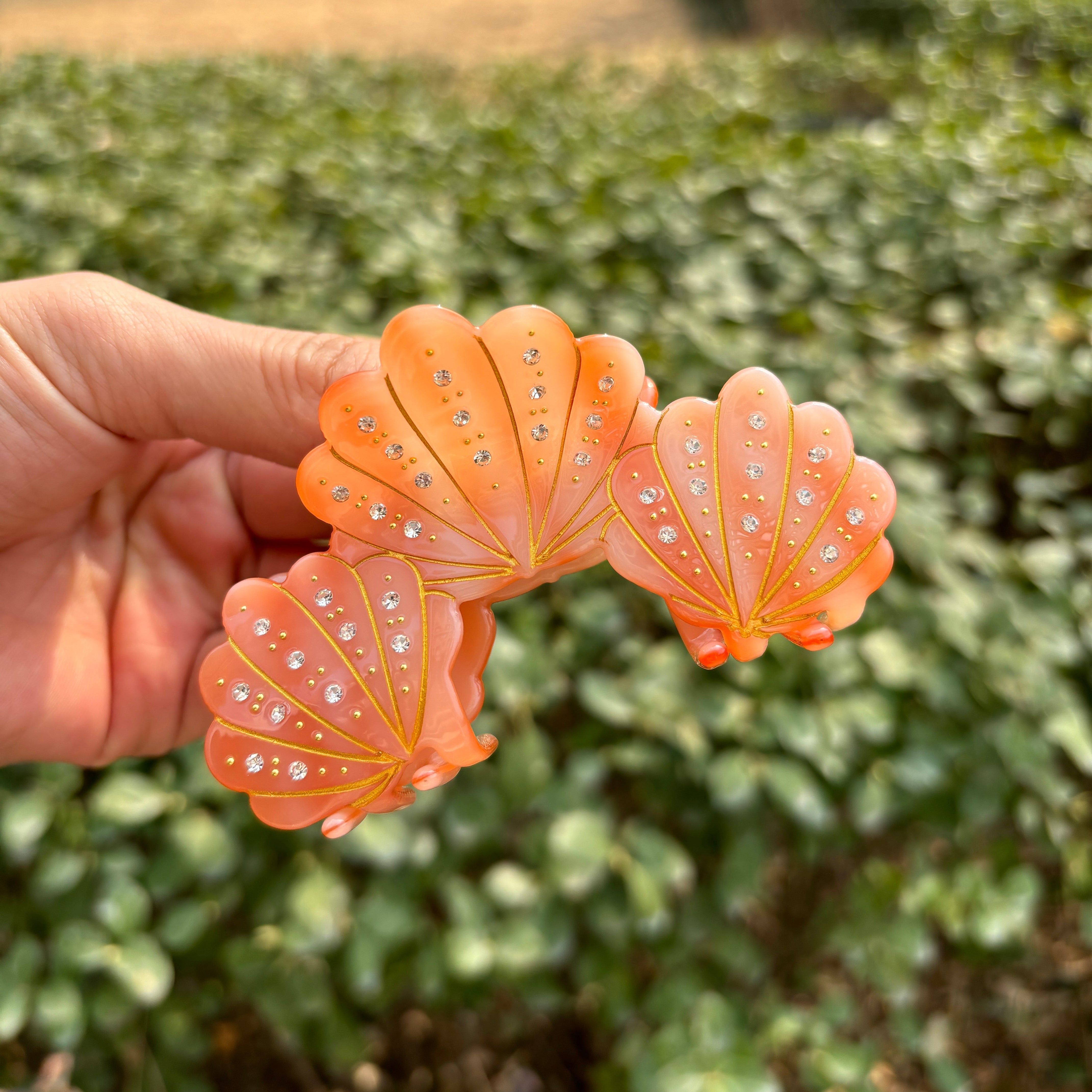 Diamond shell claw within Orange