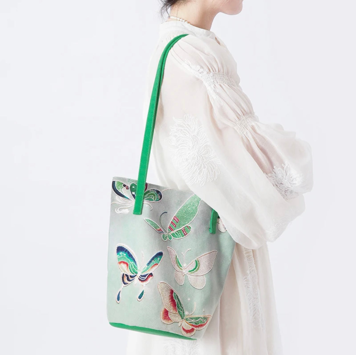 Butterfly Bucket Bag