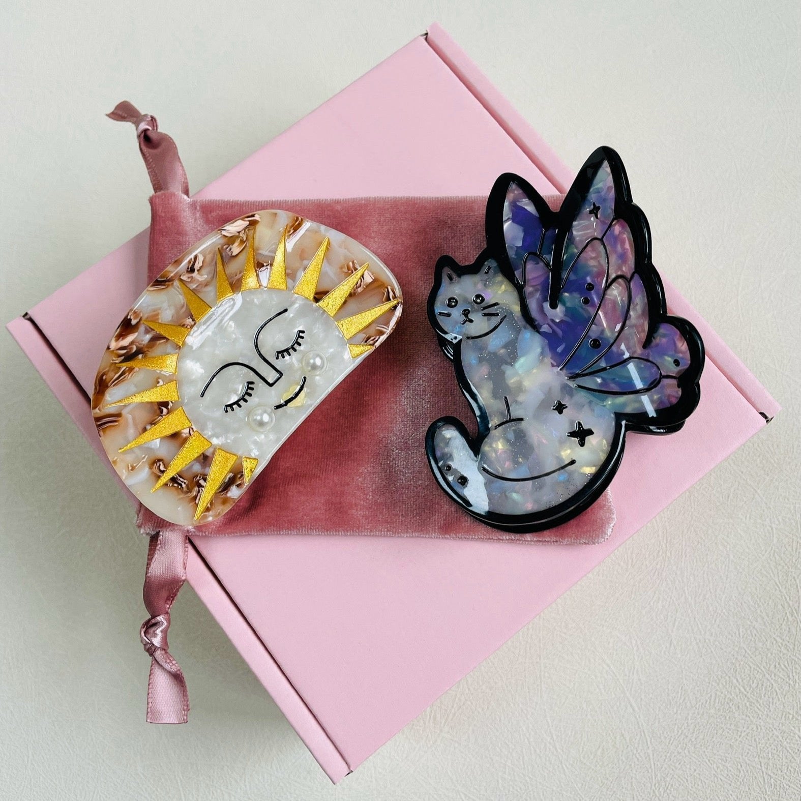 Magic cat &moon set(2pcs)