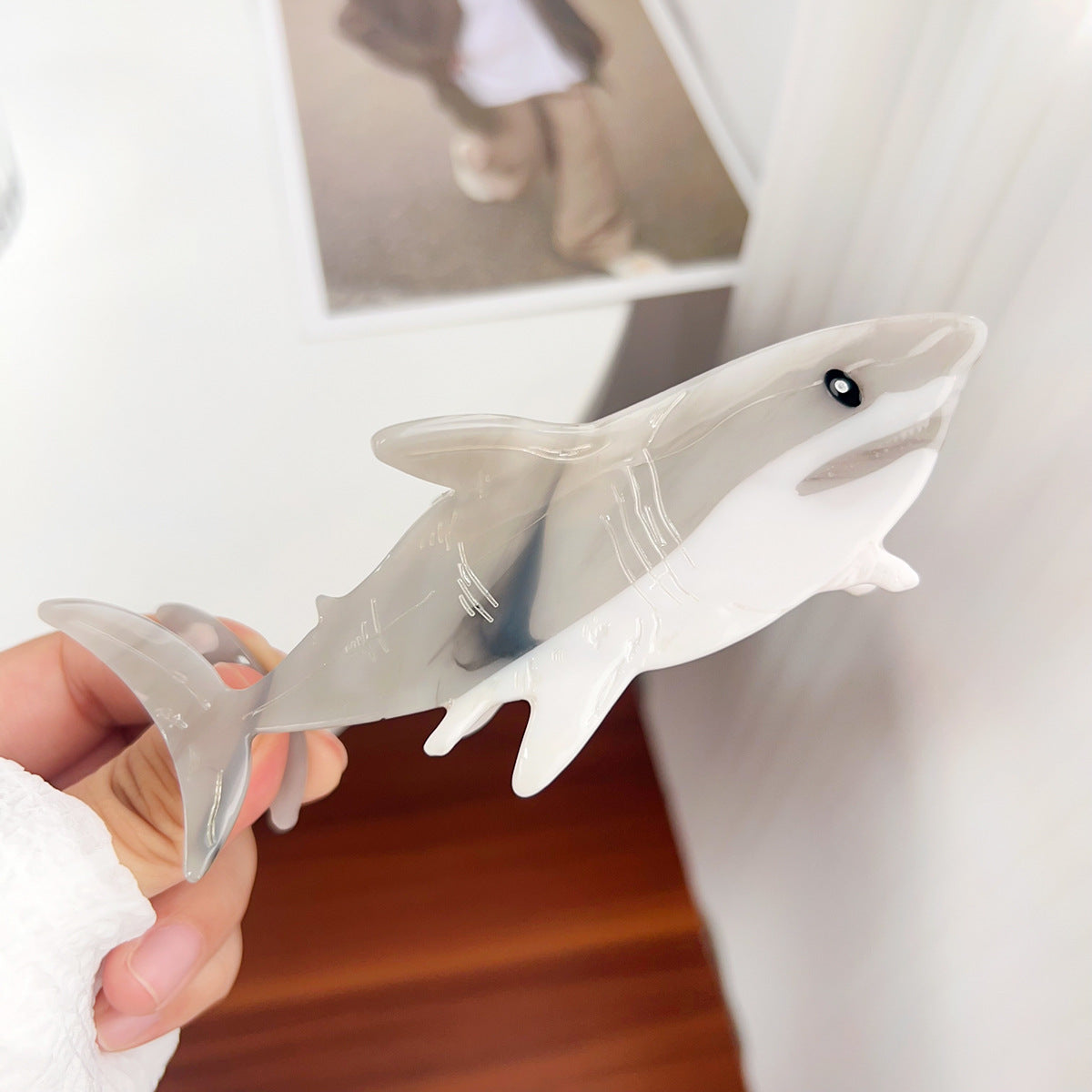 12.5CM Shark claw within grey