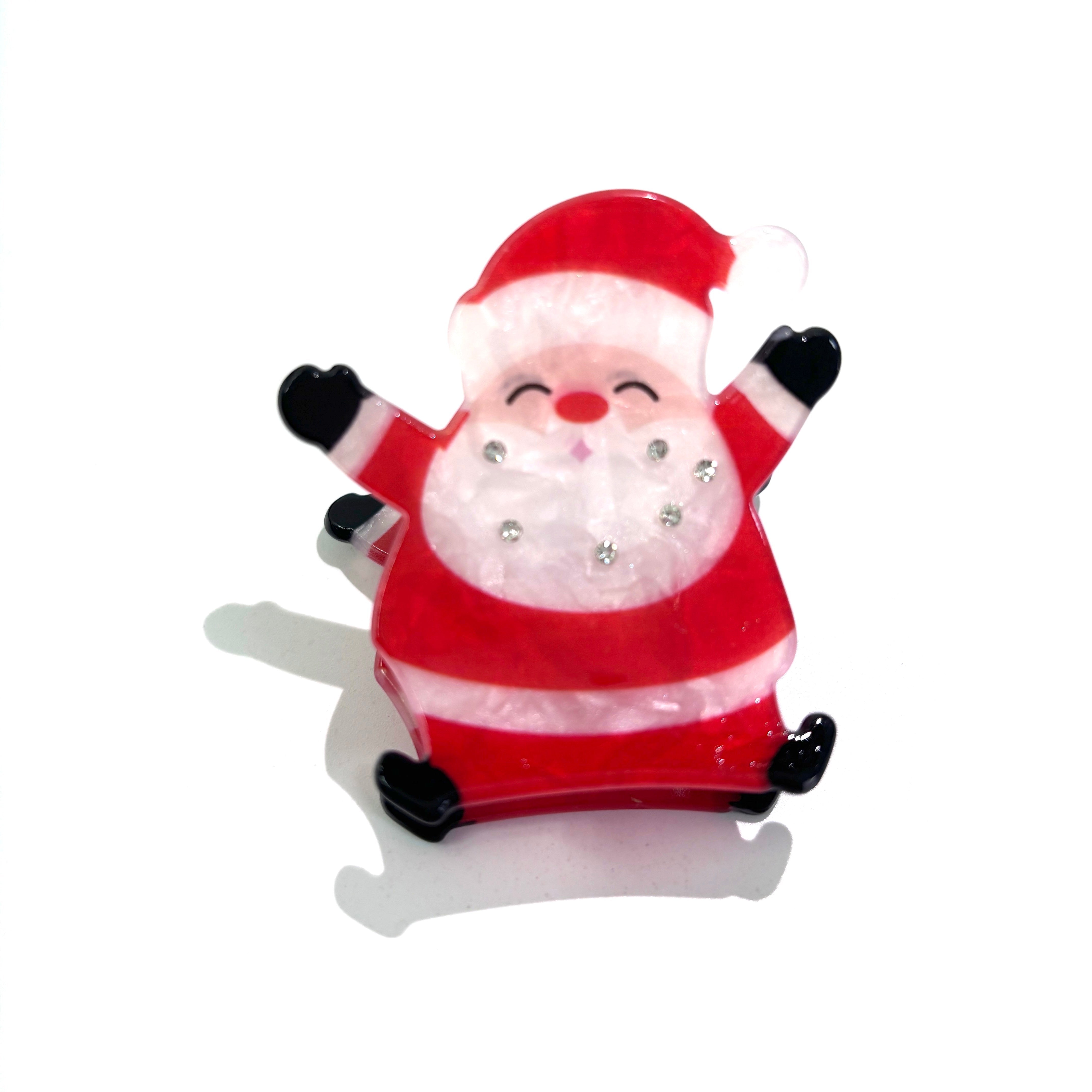 Santa Claus hair claw