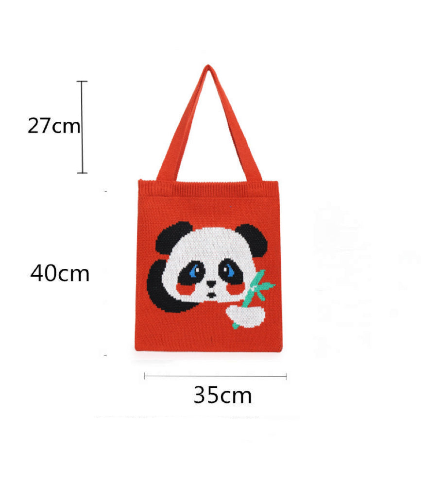 Panda tote bag