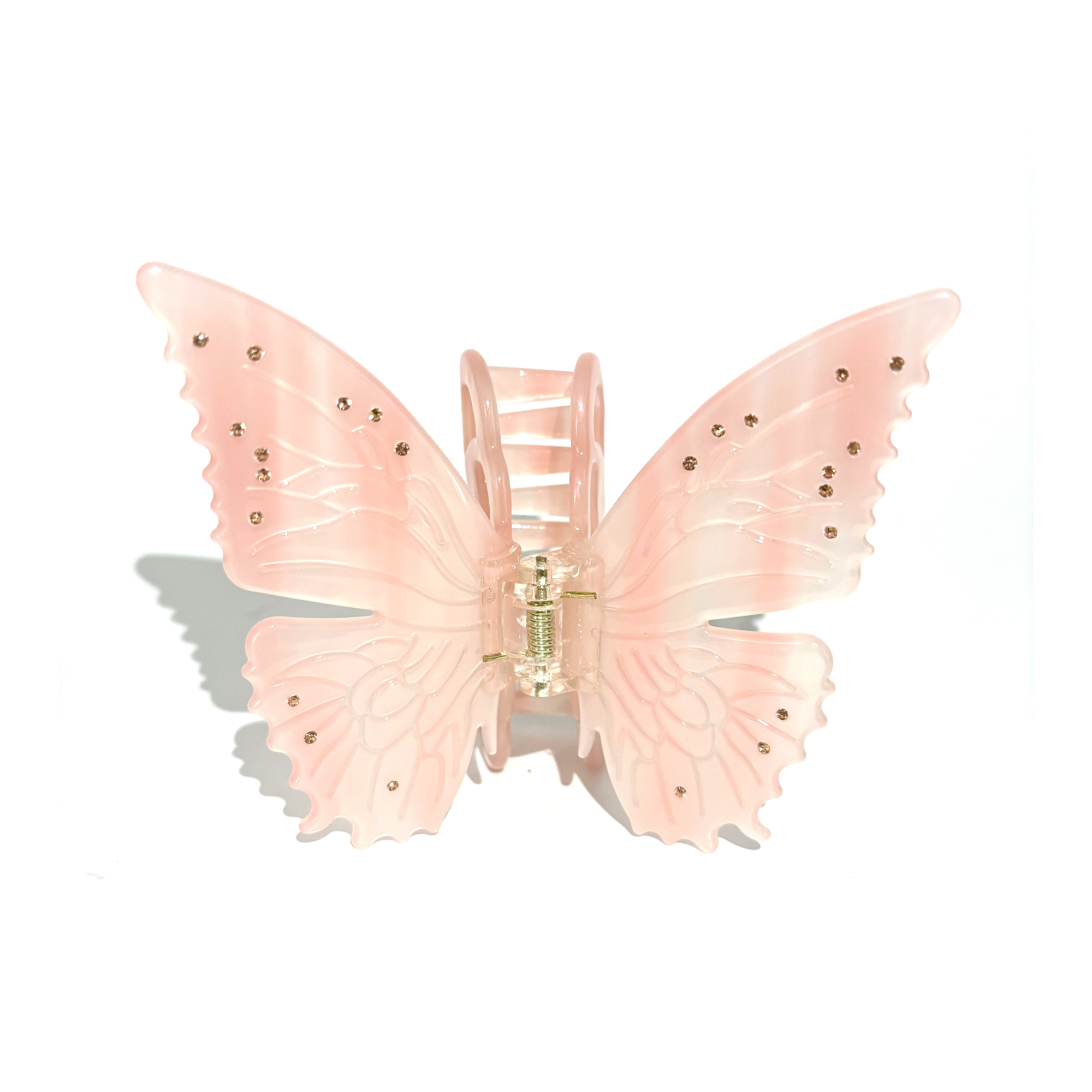 Pink light changing butterfly claw