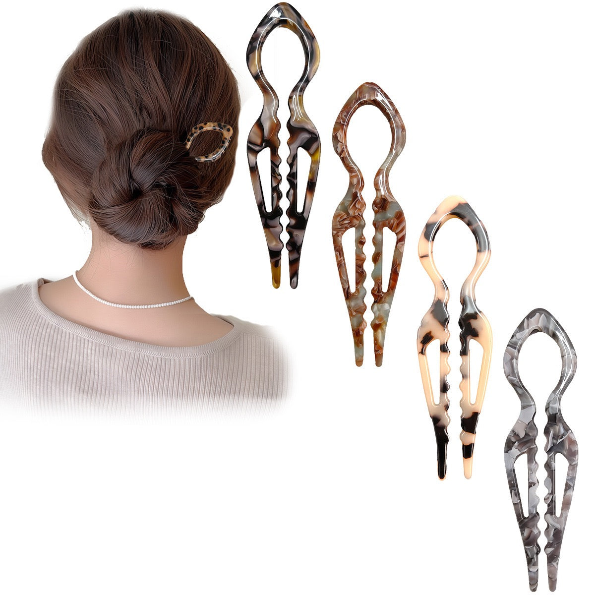 U-shaped hairpin