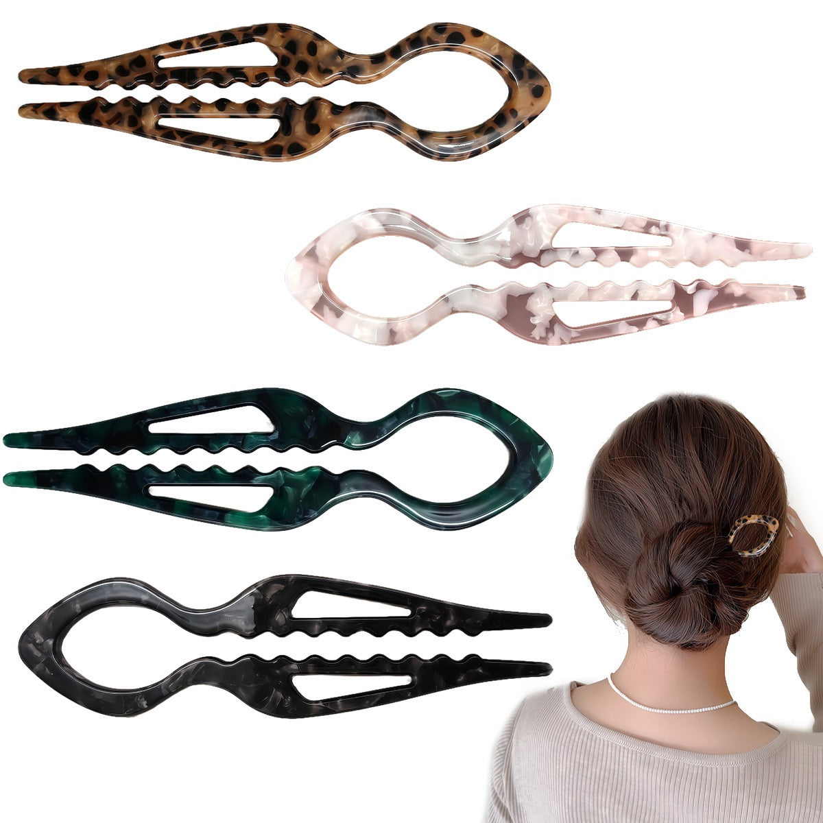 U-shaped hairpin
