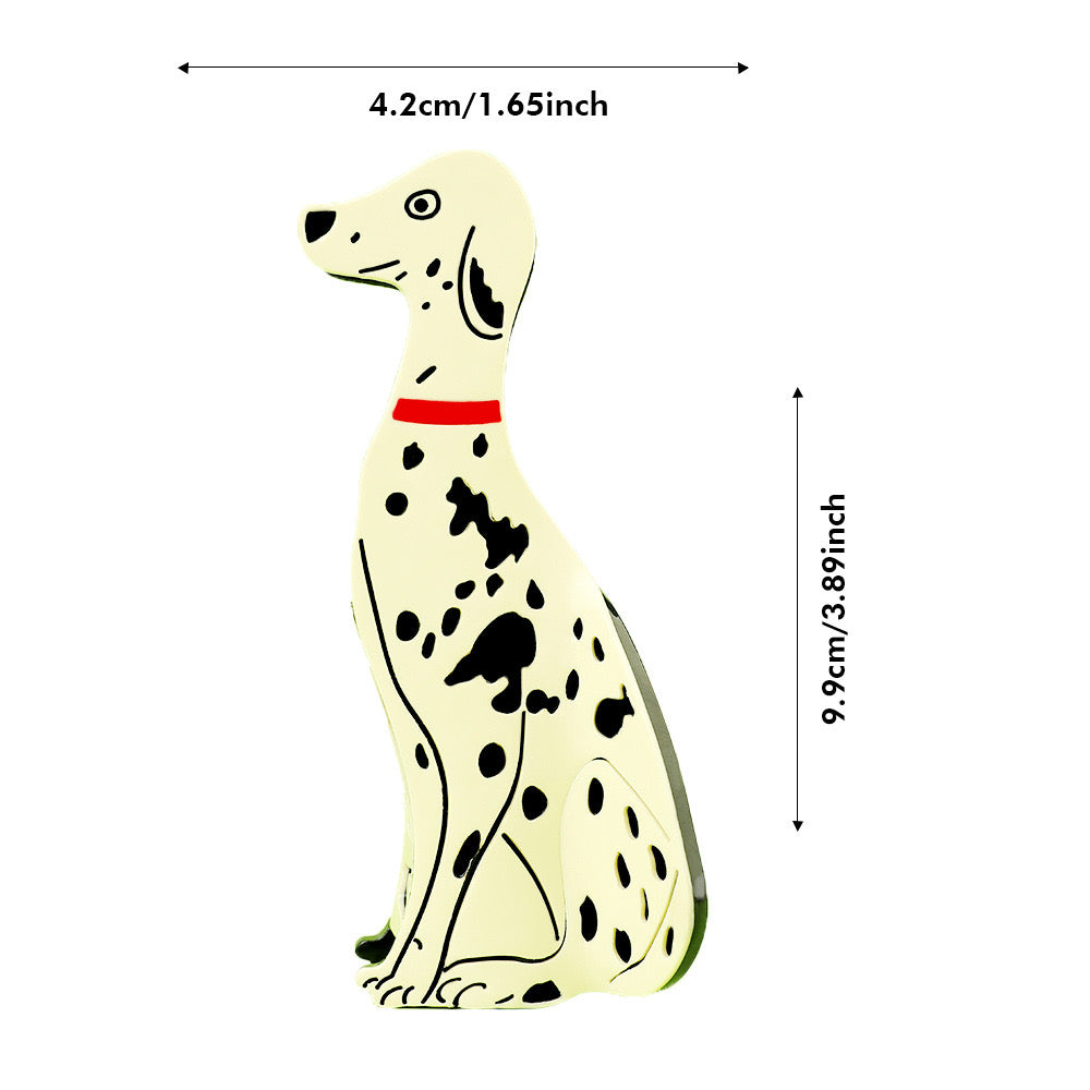 Dalmatian dog claw