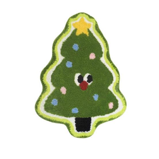 Christmas tree rug